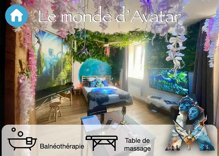 Le Monde D Avatar Avec Balneo Et Table De Massage